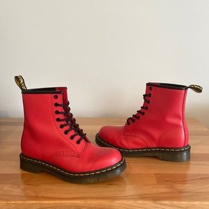 Dr. Martens 1460 Smooth Leather Lace Up Boots